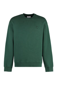 Cotton crew-neck sweatshirt